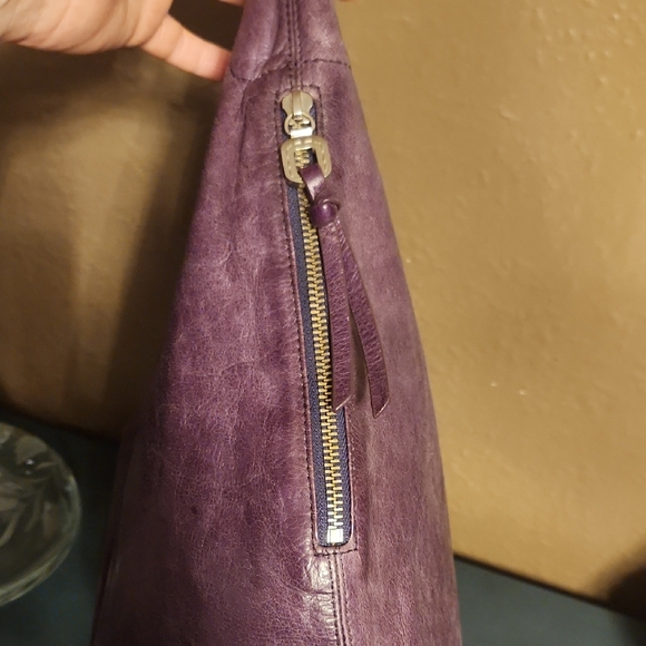 HOBO Purple Leather Hobo Bag - Picture 5 of 11